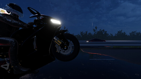 Motorcycle Night Ride screenshot 1