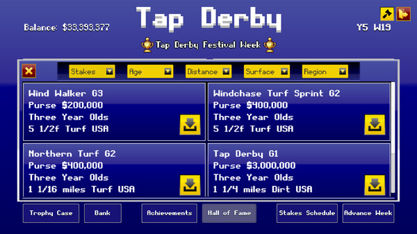Tap Derby: Horse Racing screenshot 8