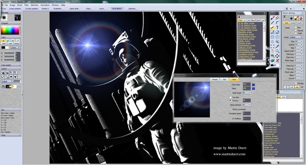 PD Howler 9.6 Digital Painter and Visual FX box screenshot 9