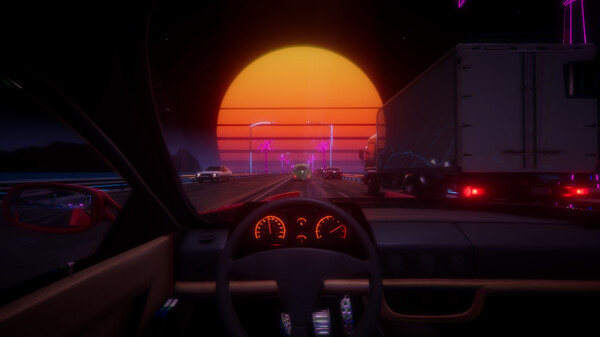Synthwave Driver screenshot 10