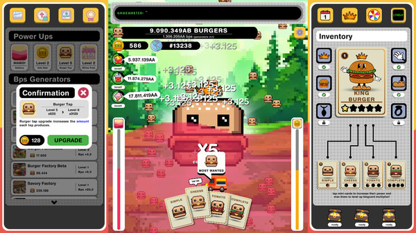 Super Burger Clicker screenshot 1