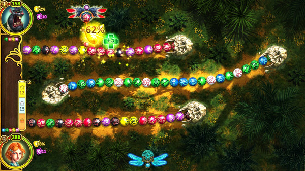 Marble Duel: Sphere-Matching Tactical Fantasy screenshot 3