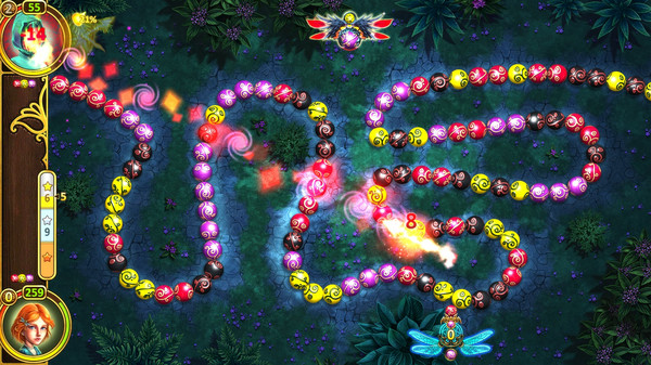 Marble Duel: Sphere-Matching Tactical Fantasy screenshot 1