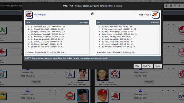 Digital Diamond Baseball V13 screenshot 3