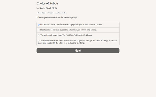 Choice of Robots screenshot 2