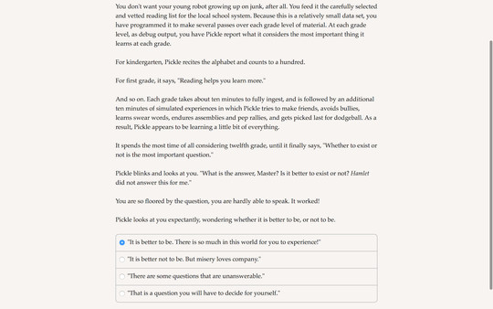 Choice of Robots screenshot 1