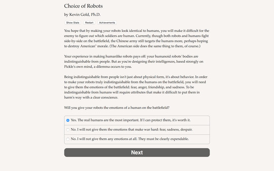 Choice of Robots screenshot 4