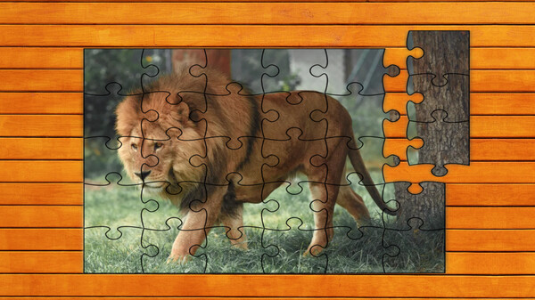 Big Cat Jigsaw Quest screenshot 1