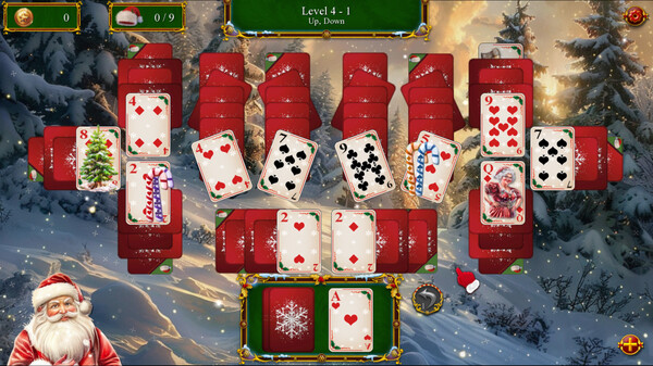 Santa's Christmas Solitaire 3 screenshot 1