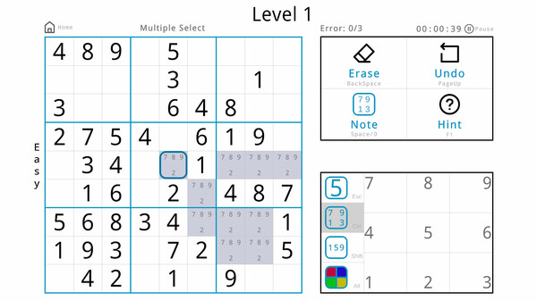 Minimalist Sudoku screenshot 5