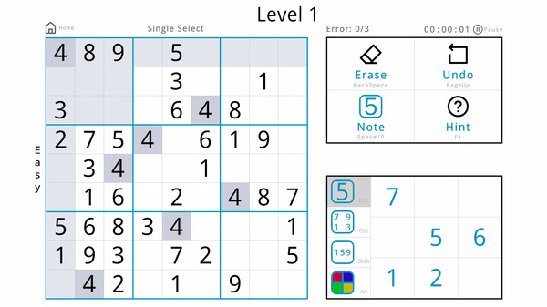 Minimalist Sudoku screenshot 4