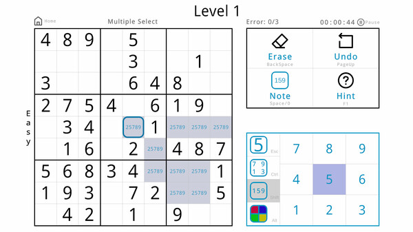 Minimalist Sudoku screenshot 6