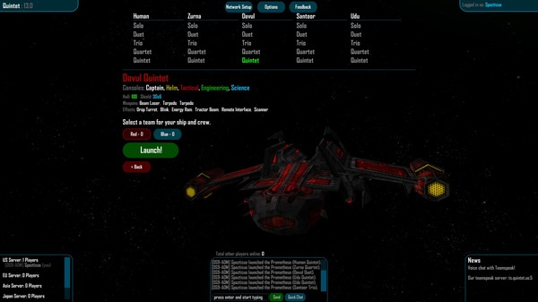 Quintet screenshot 4