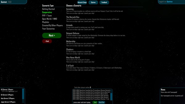 Quintet screenshot 8