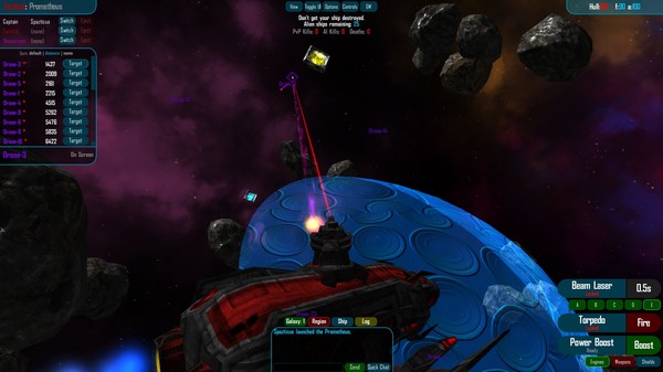 Quintet screenshot 2