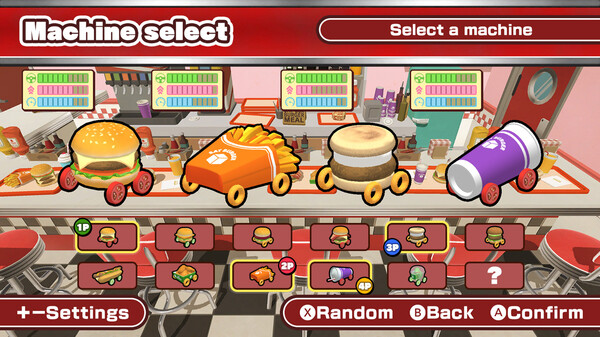 BURGER RACE screenshot 2