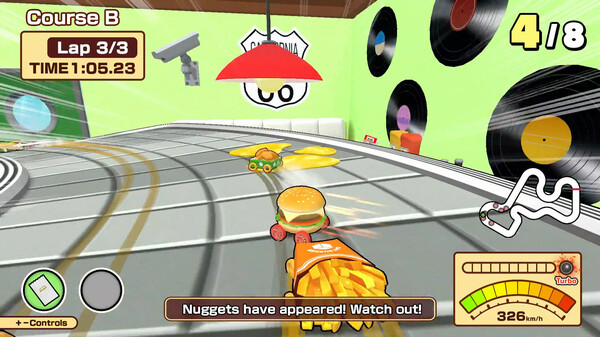 BURGER RACE screenshot 1