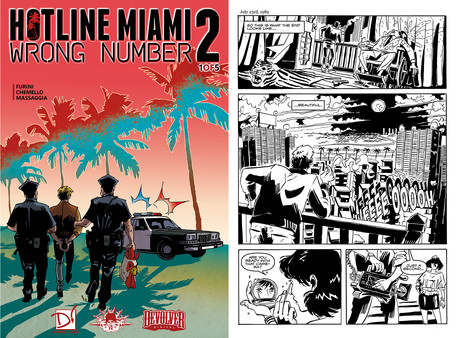 Hotline Miami 2: Wrong Number Digital Comic screenshot 0