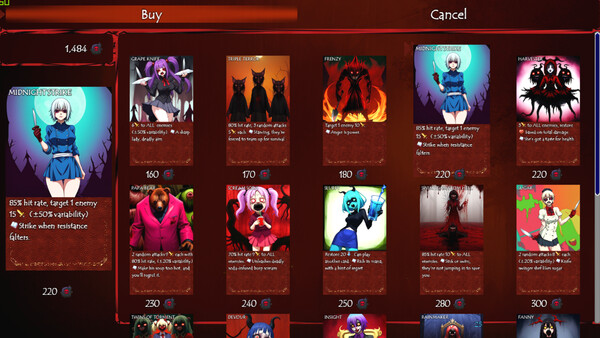 SIN CARDS: Welcome to the Netherworld screenshot 4