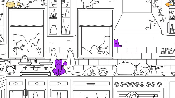 House Filled With Cats screenshot 2