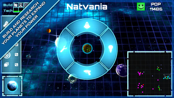 Relativity Wars - A Science Space RTS screenshot 1