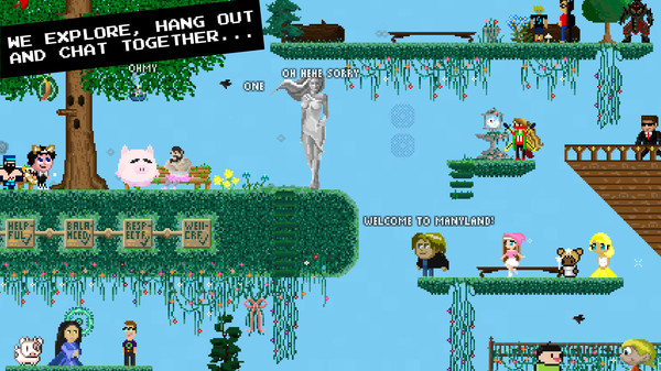 Manyland screenshot 1
