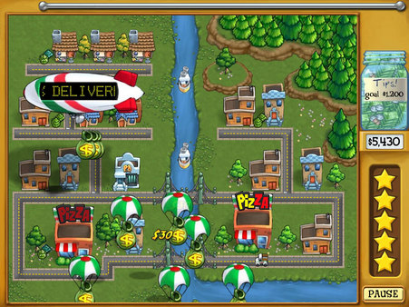 Pizza Frenzy Deluxe screenshot 1