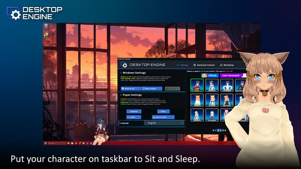 Desktop Engine screenshot 2