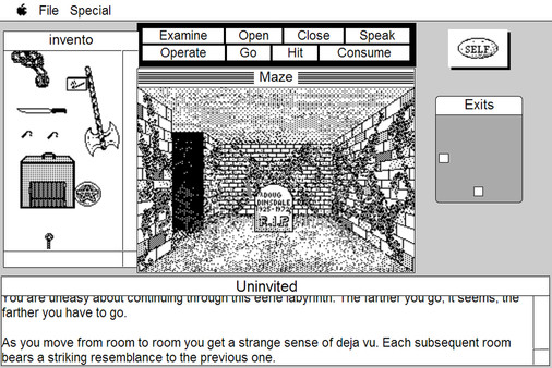 The Uninvited: MacVenture Series screenshot 10