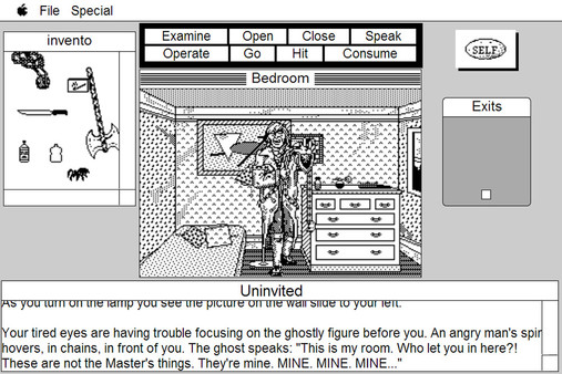 The Uninvited: MacVenture Series screenshot 7