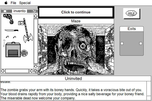 The Uninvited: MacVenture Series screenshot 11