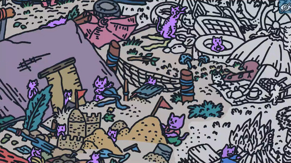 Finding Cats In White Sand Village screenshot 2