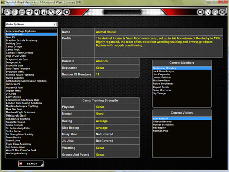 World of Mixed Martial Arts 3 screenshot 1