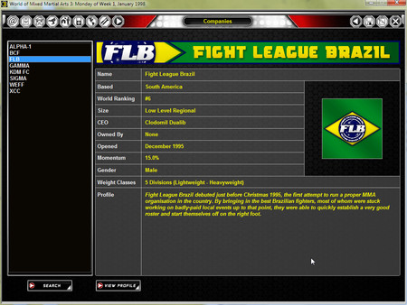 World of Mixed Martial Arts 3 screenshot 2