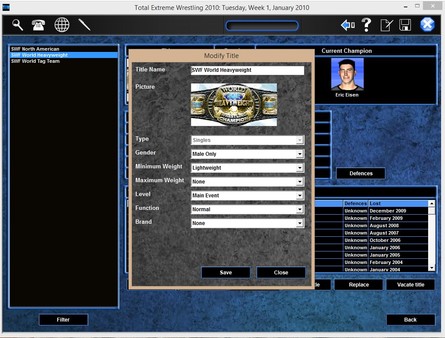 Total Extreme Wrestling 2010 screenshot 10