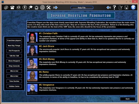 Total Extreme Wrestling 2010 screenshot 9