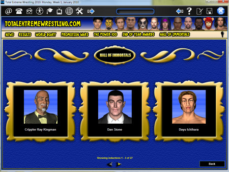 Total Extreme Wrestling 2010 screenshot 1
