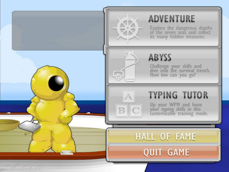 Typer Shark! Deluxe screenshot 0