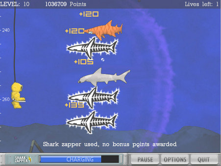 Typer Shark! Deluxe screenshot 1