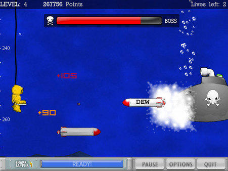 Typer Shark! Deluxe screenshot 2