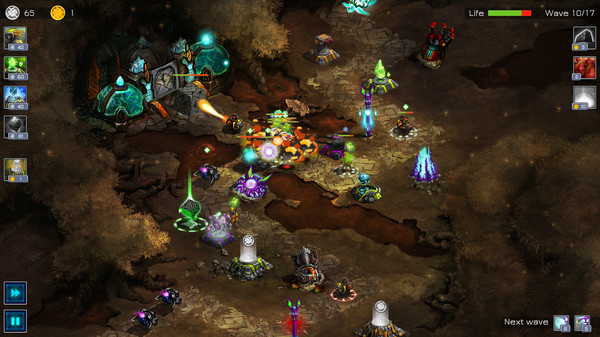 Ancient Planet Tower Defense screenshot 2