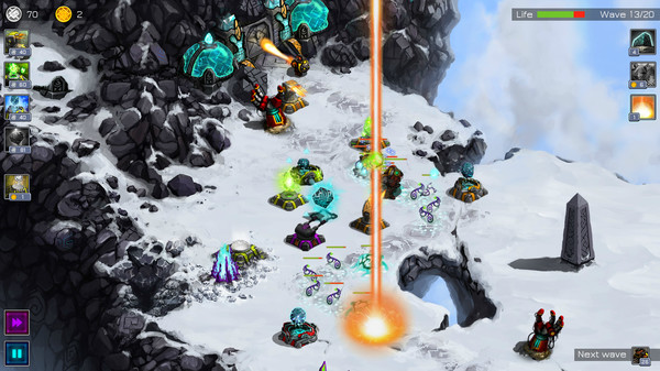 Ancient Planet Tower Defense screenshot 1