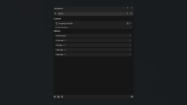 MyClipboard screenshot 2