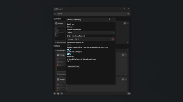 MyClipboard screenshot 8