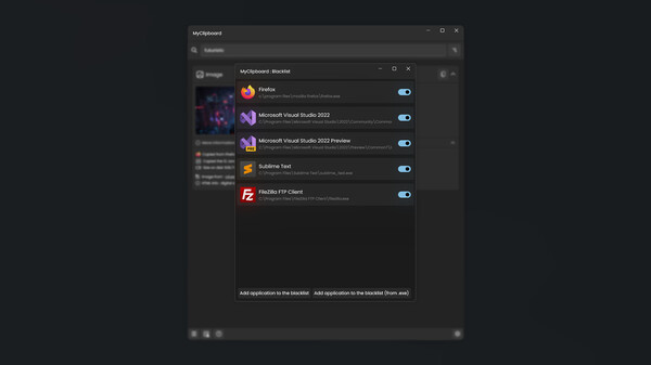 MyClipboard screenshot 5