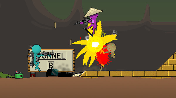 Boring Man - Online Tactical Stickman Combat screenshot 2
