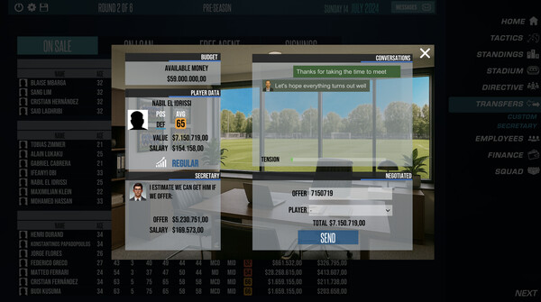 F11 Football Manager screenshot 6
