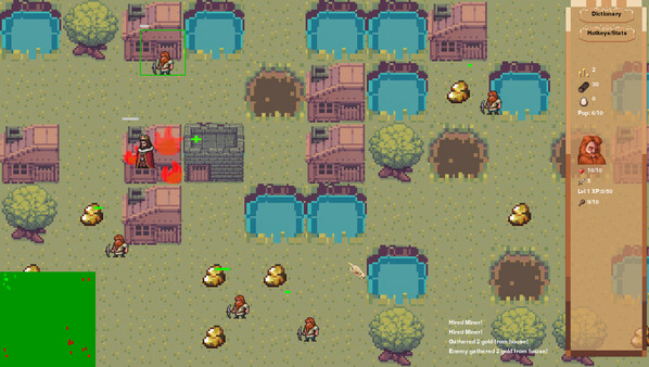 Medieval war simulator RTS screenshot 3