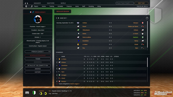 Pro Basketball Manager 2016 screenshot 9