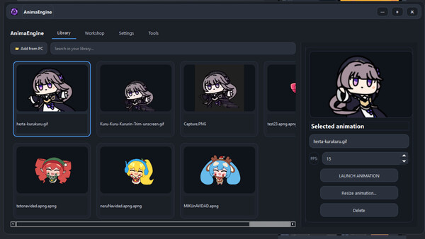Anima Engine screenshot 1
